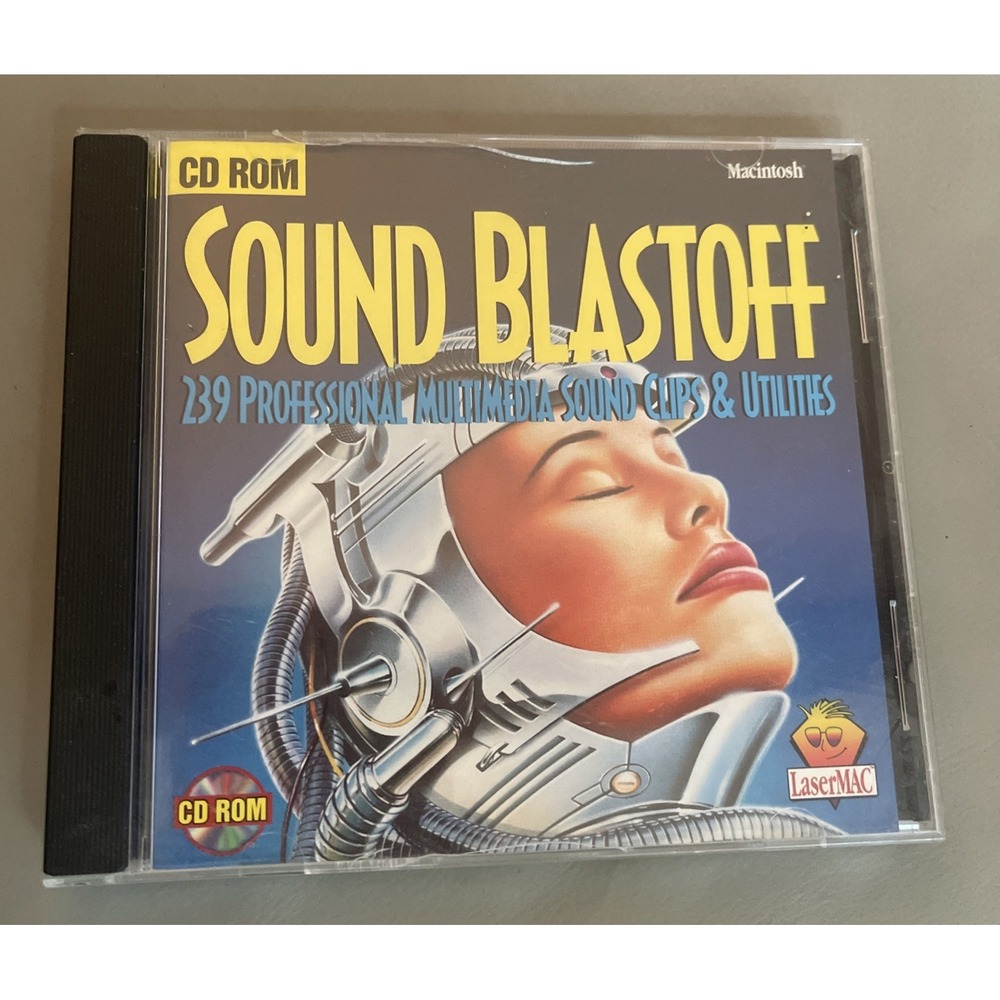 Sound Blastoff (Pro Multimedia Clips & Utilities (Mac CD-Rom) Used LaserMac